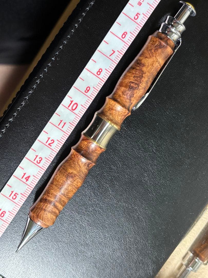 Flamberg ホンジュラスローズ瘤 サンピューラ シャーペン チタンカスタム