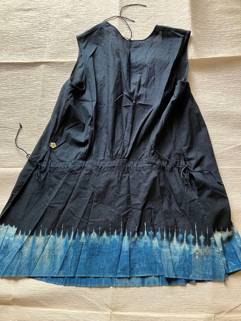 45R インディゴ染めチュニック