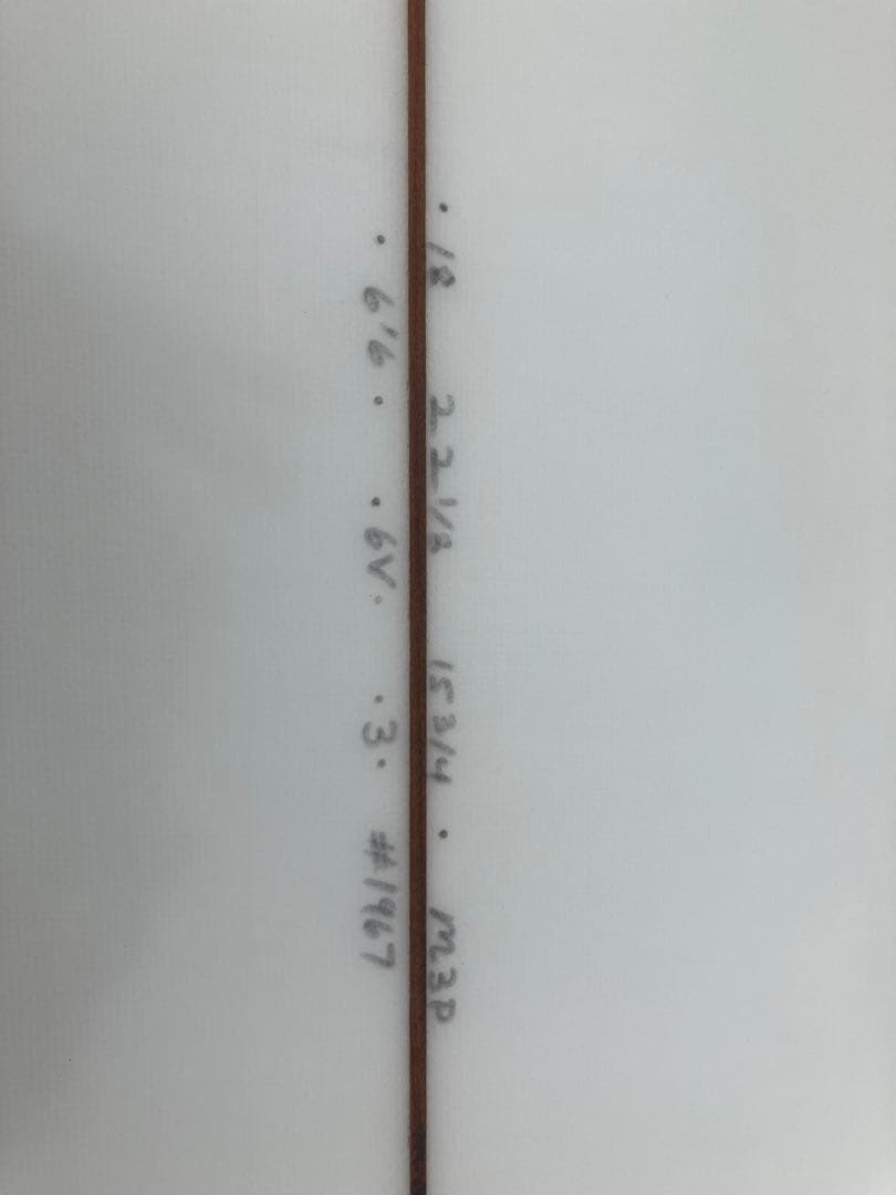 Liddle Designs 6'6” M3P フィン付き