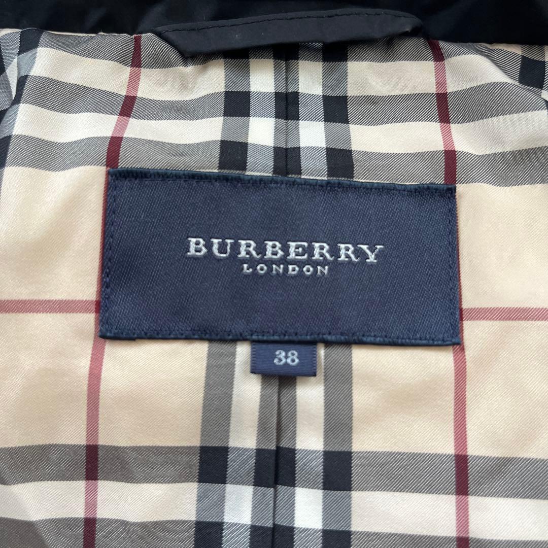 ●バーバリーロンドン　3way ダウンベスト　フーディ　ノバチェック　フォックス
