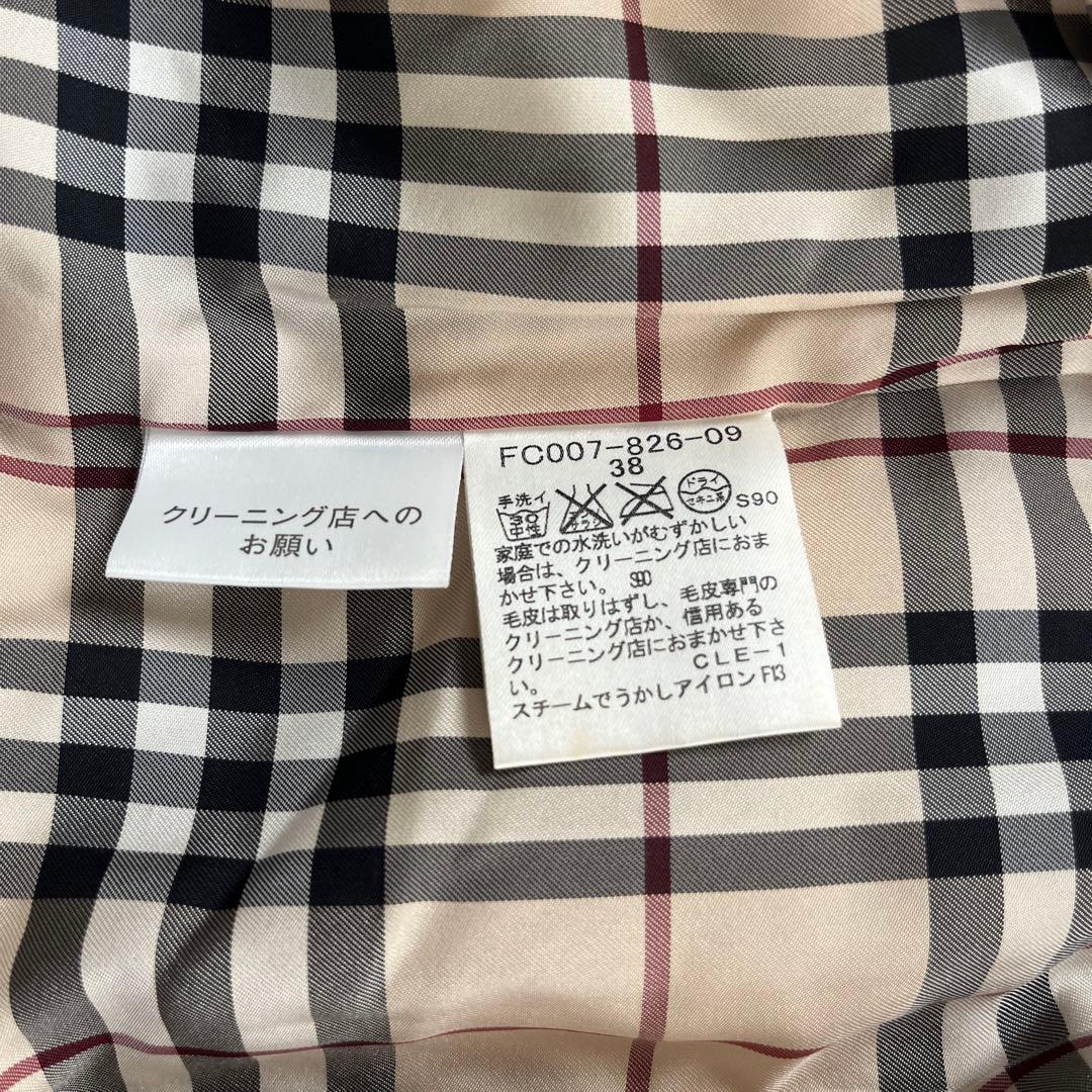 ●バーバリーロンドン　3way ダウンベスト　フーディ　ノバチェック　フォックス