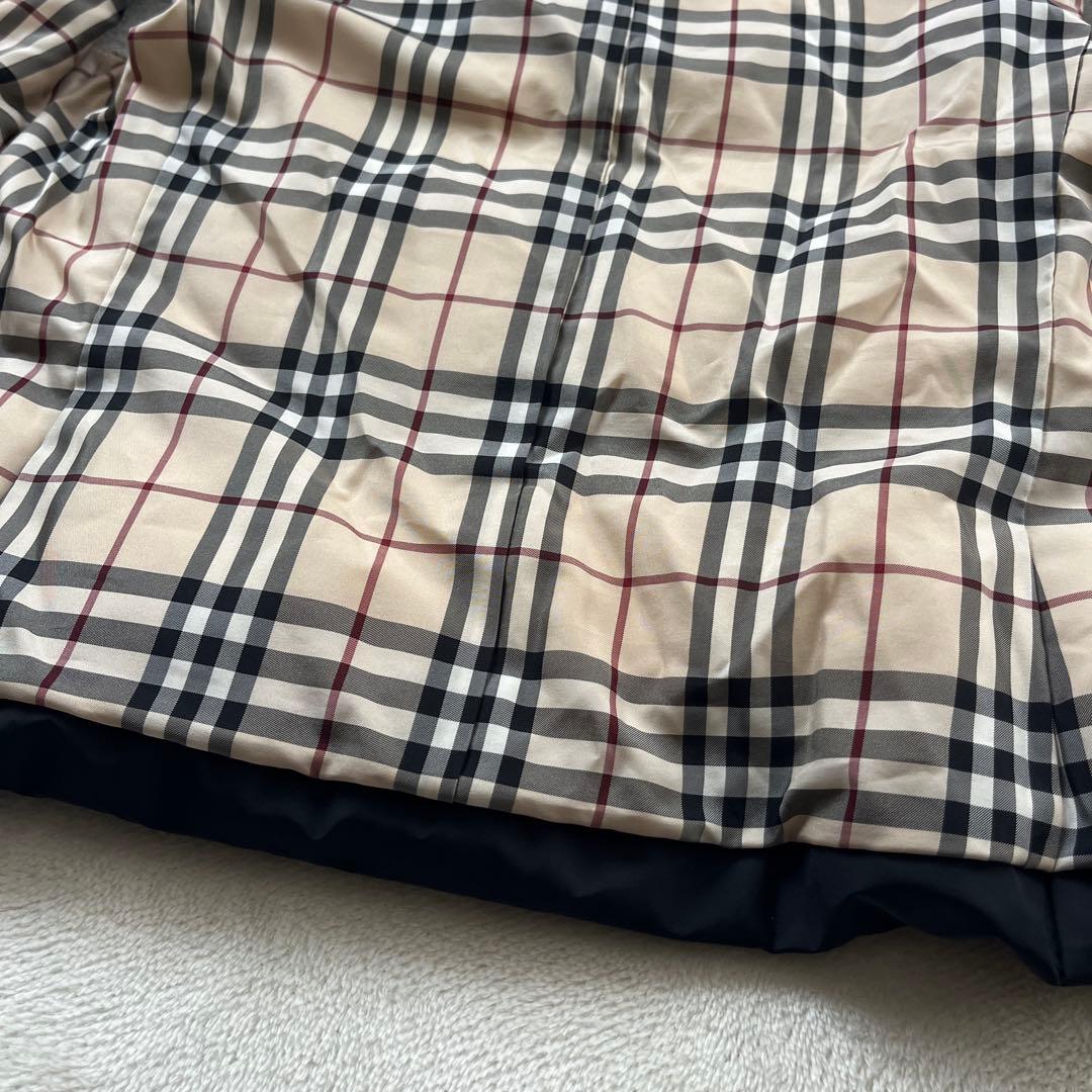 ●バーバリーロンドン　3way ダウンベスト　フーディ　ノバチェック　フォックス