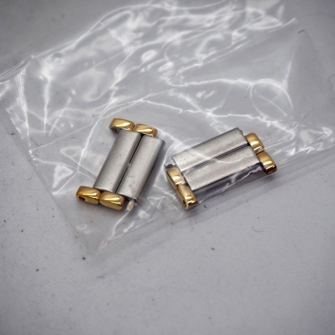 419 稼働【美品】イヴサンローラン時計　箱付き シルバー ゴールド レディース