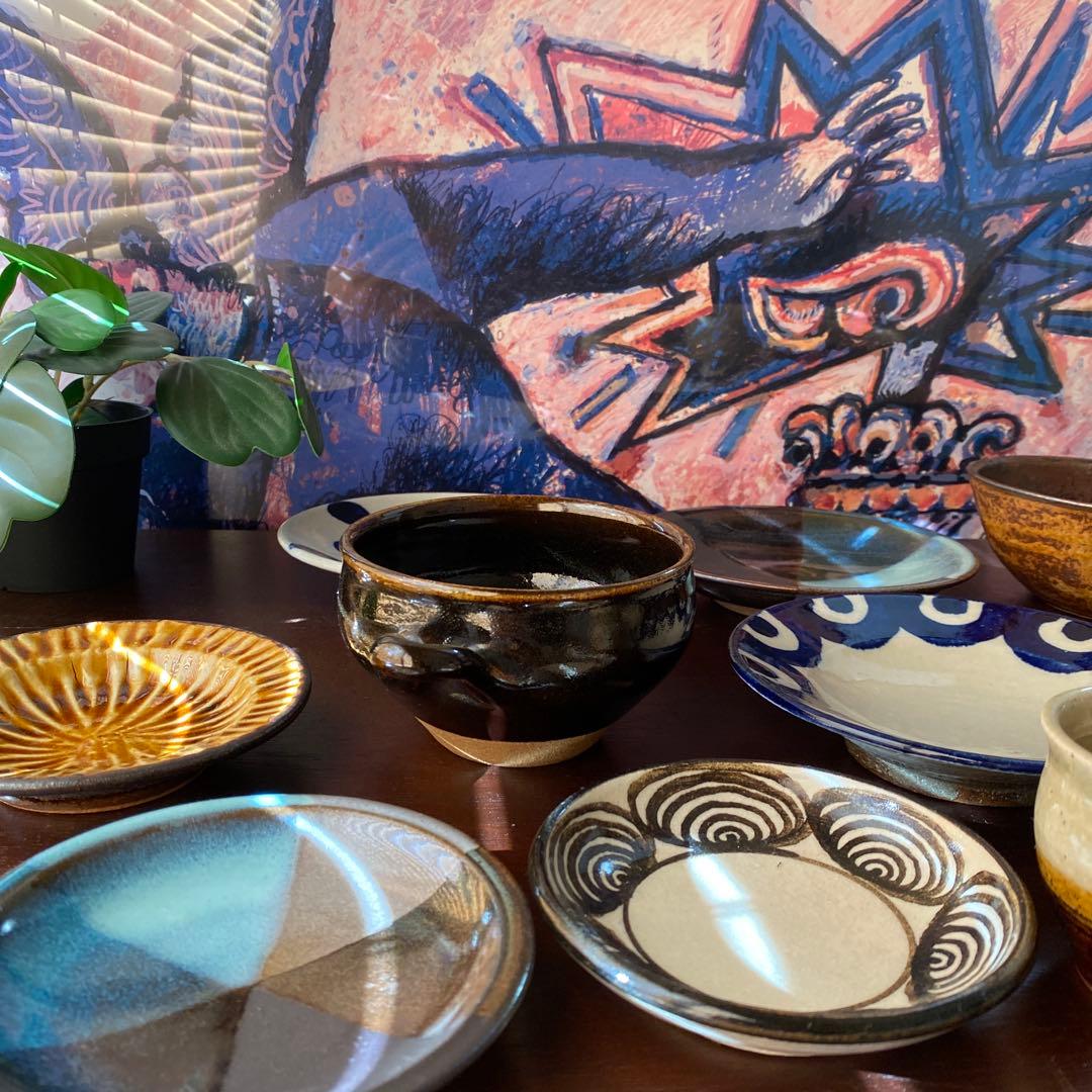 民藝　12点セット　器　皿　スープカップ　湯呑み