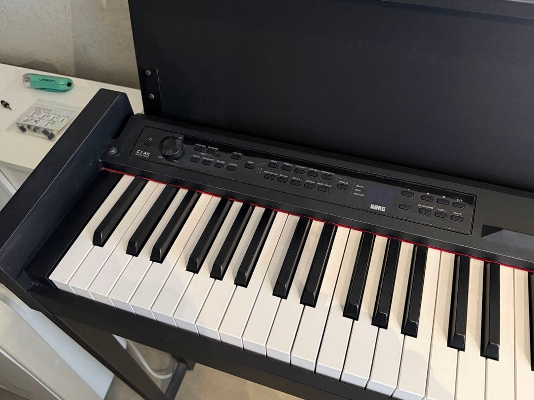 KORG C1 Air BK コルグ 椅子(純正) 付【世田谷引取可】