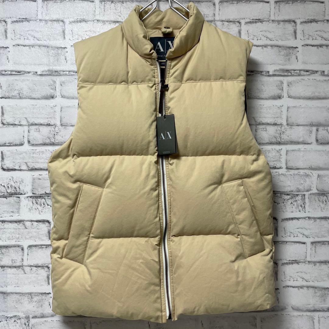タグ付き！ARMANI EXCHANGE ダウンベスト 大きめ 定価36000円