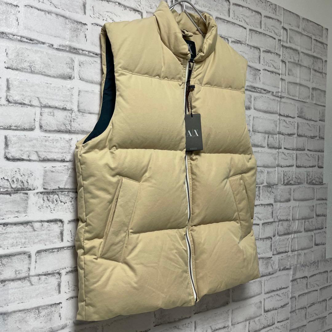 タグ付き！ARMANI EXCHANGE ダウンベスト 大きめ 定価36000円