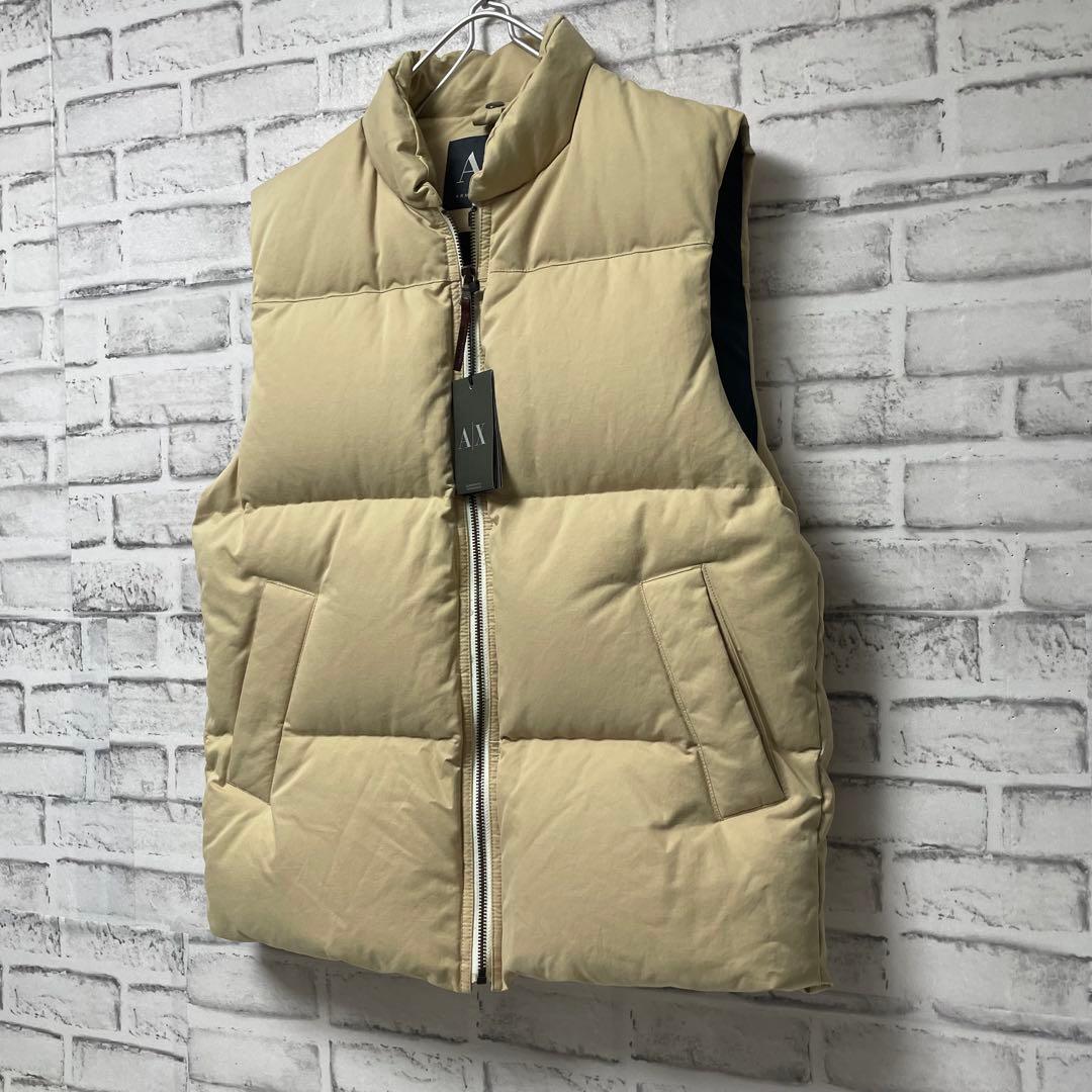 タグ付き！ARMANI EXCHANGE ダウンベスト 大きめ 定価36000円