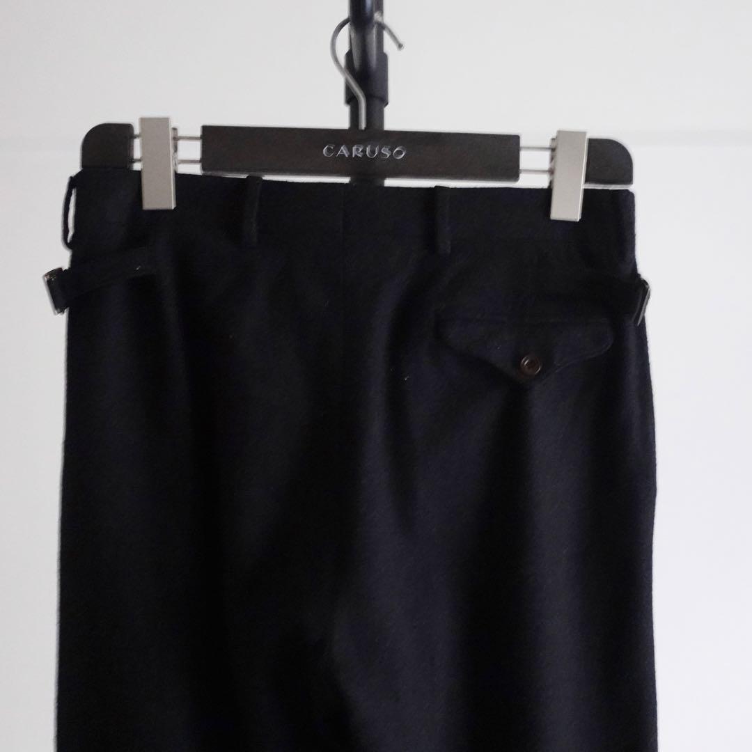 【イタリア製】Polo RalphLauren ウールカシミア　ワイドスラックス