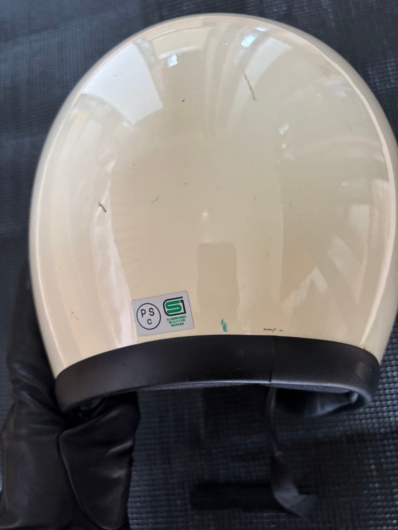 BELL 500-TXJ ジェットヘルメット アイボリー オーシャンビートル