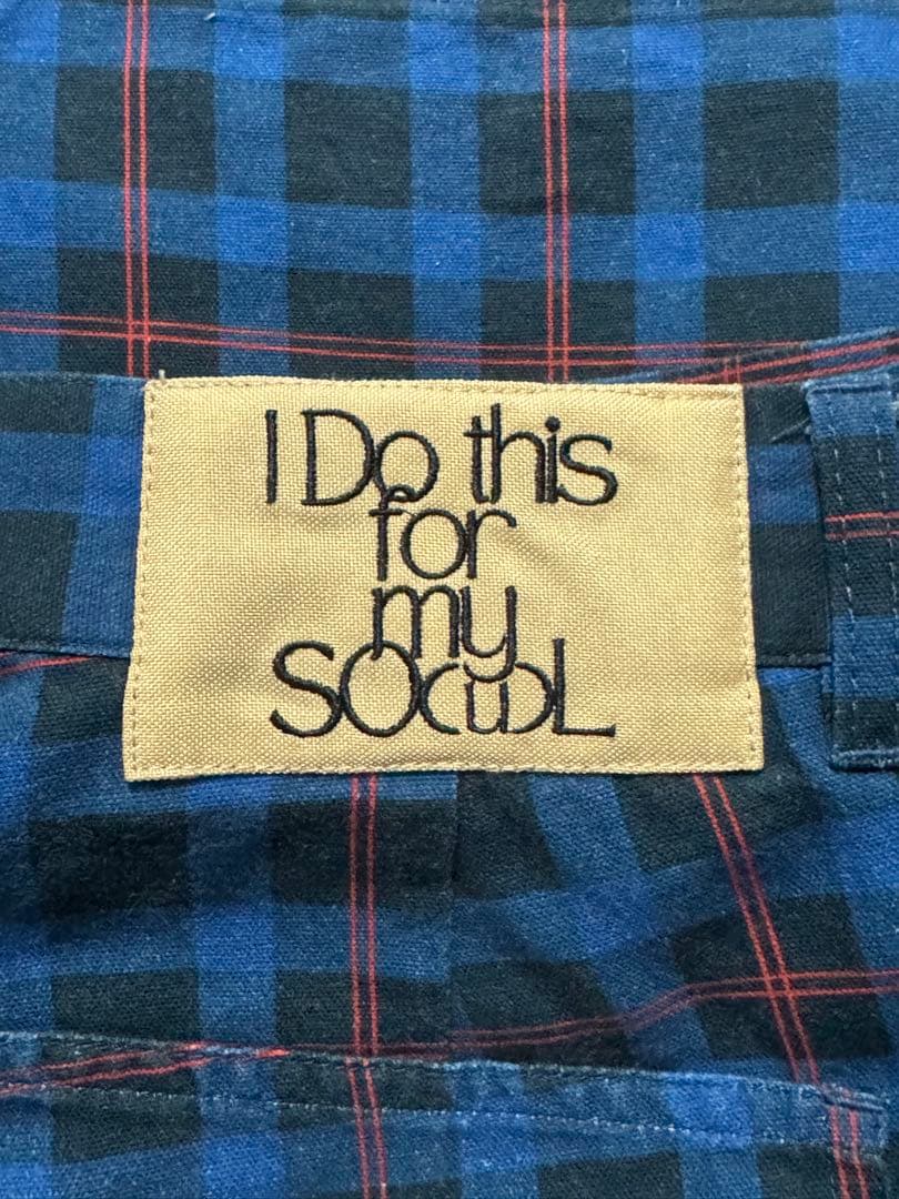 sol soonerorlater チェックバギーショーツM