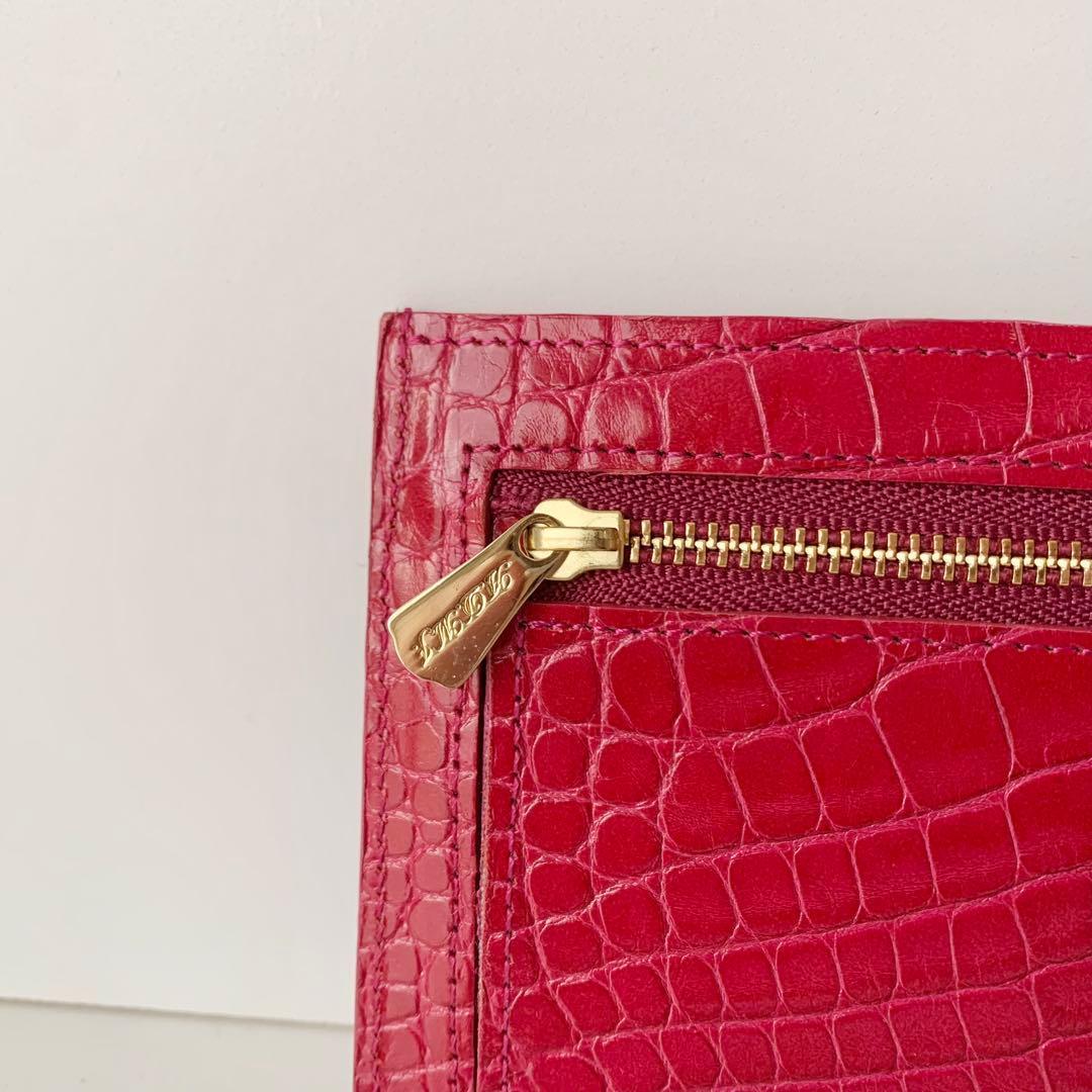 【A.D.M.J.】 ADMJ スリムウォレット　ビー　蜂　長財布　クロコ