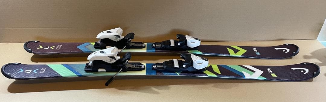 スキー板　キッズ　ヘッド　117㎝　ツインチップ　フリースキー