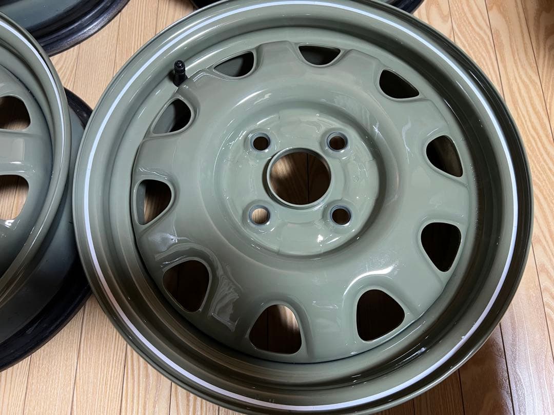 カスタムスチールホイール　14インチ 軽自動車などに