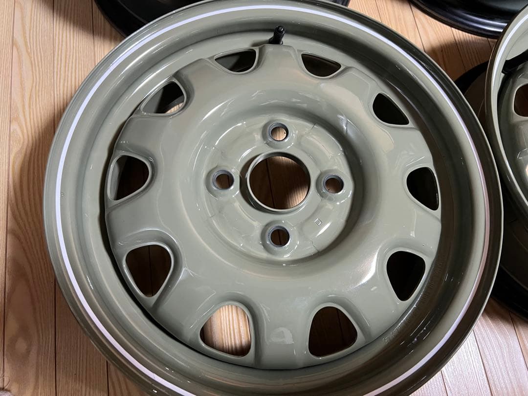 カスタムスチールホイール　14インチ 軽自動車などに