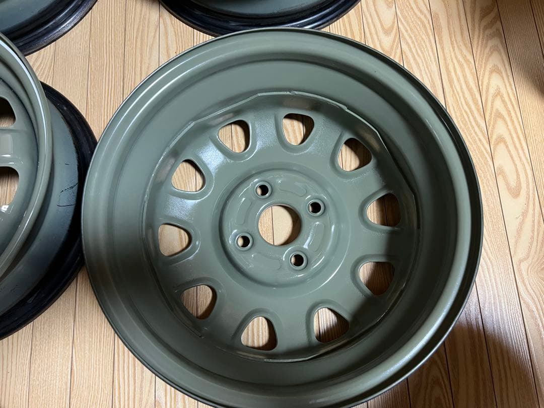 カスタムスチールホイール　14インチ 軽自動車などに