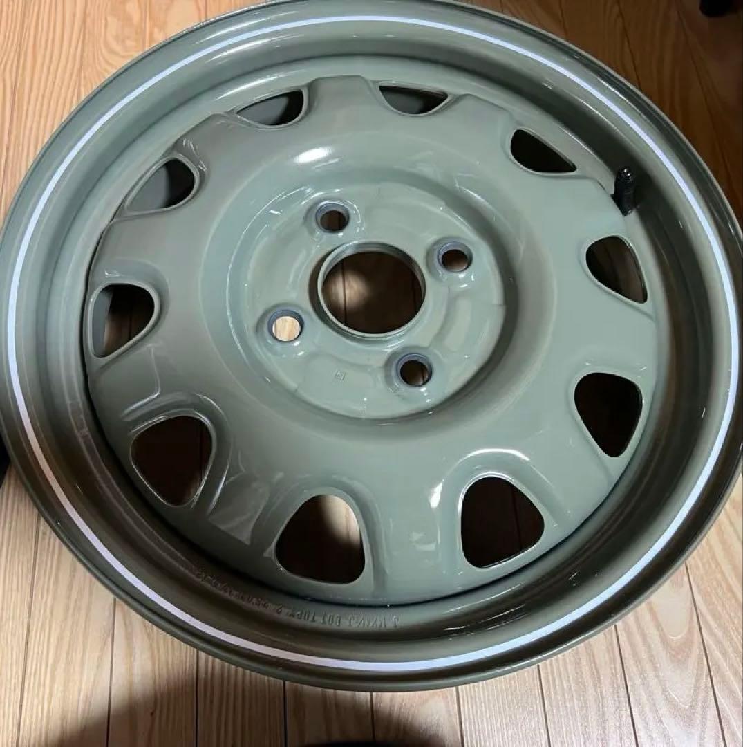 カスタムスチールホイール　14インチ 軽自動車などに