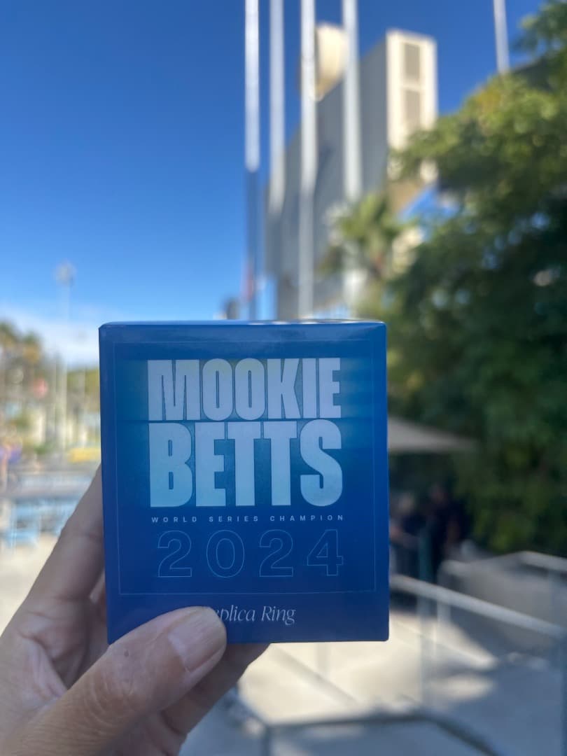 り*ご様 ドジャーススタジアム　配布品　ベッツリング