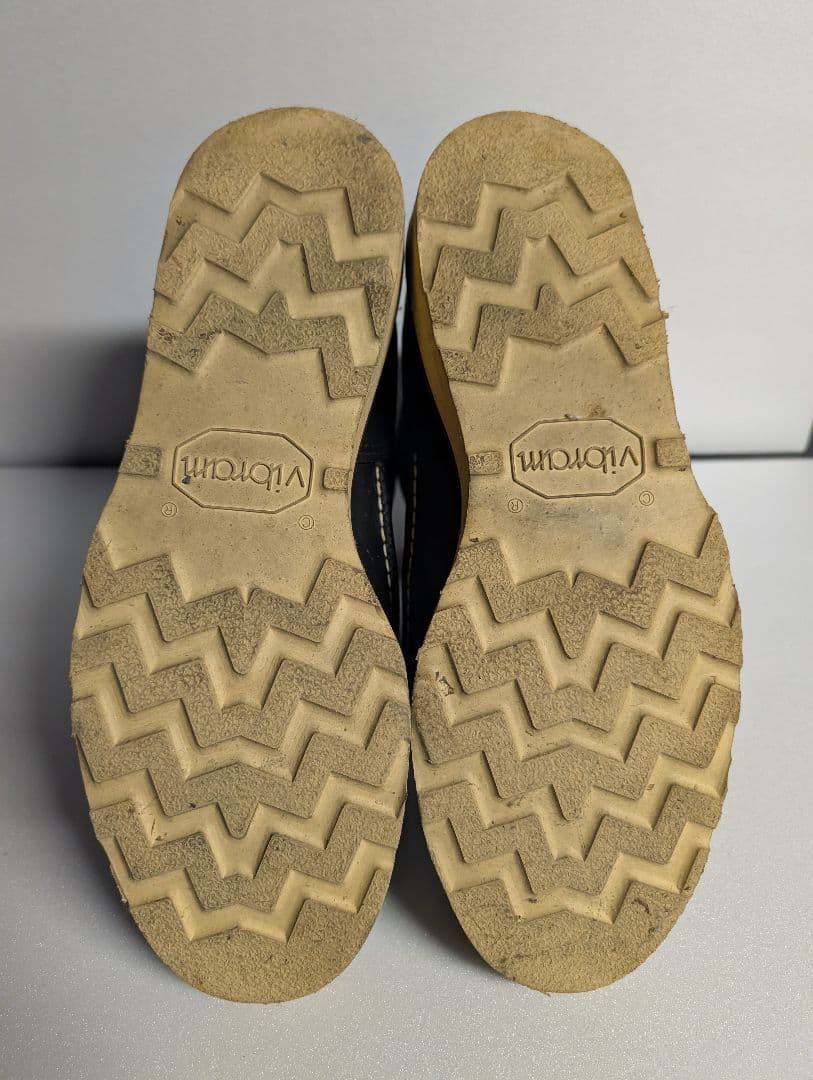 【USA製】チペワ 7インチ モックエンジニアブーツ 97879 黒 8E