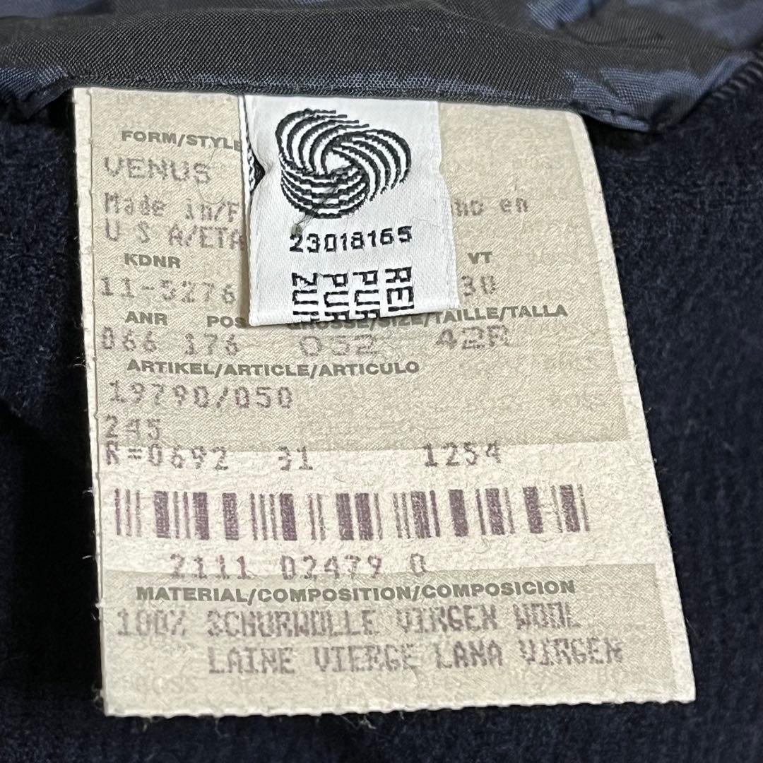 【美品XL】ヒューゴボス テーラードジャケット　大きいサイズ　アウター　美品　紺