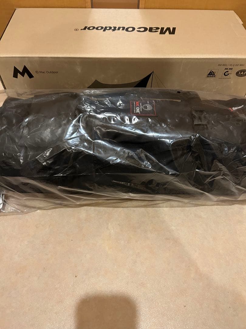 MAC ONE HEXA TARP　Lサイズ／ BLACK（ブラック）