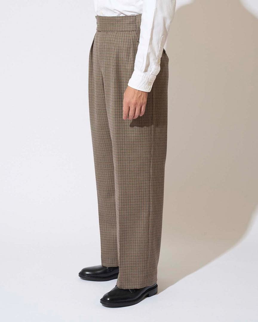 TANGENT HENRY ウォッシャブルウールトラウザース