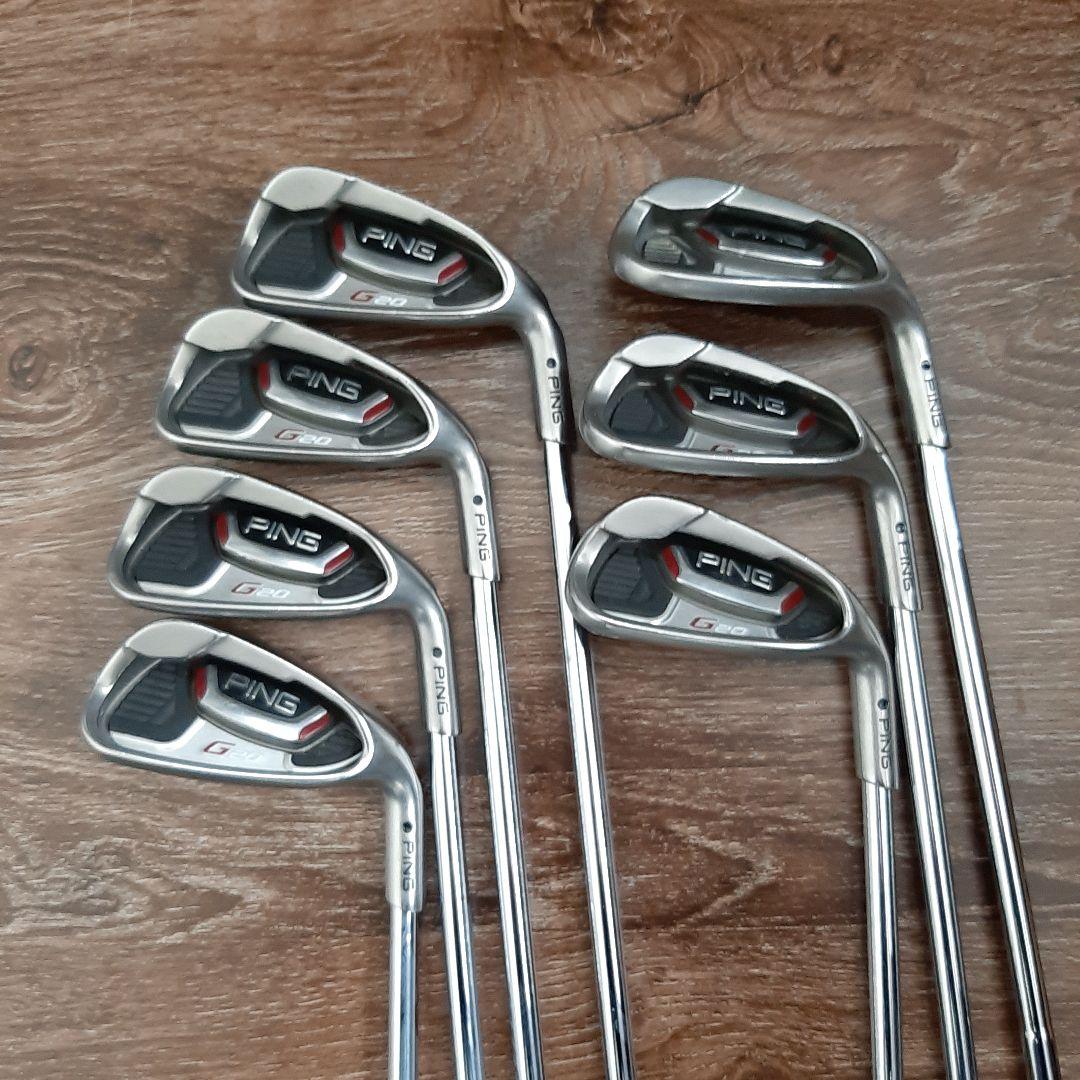 週末値下　PING G20　アイアン　7本　名器