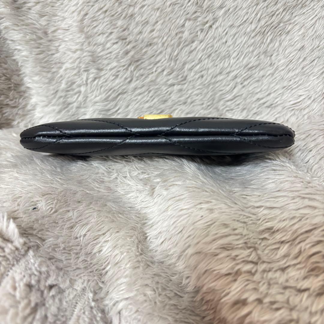 【新品未使用】キーポーチ（ブラック／スムースレザー）【サンローラン】