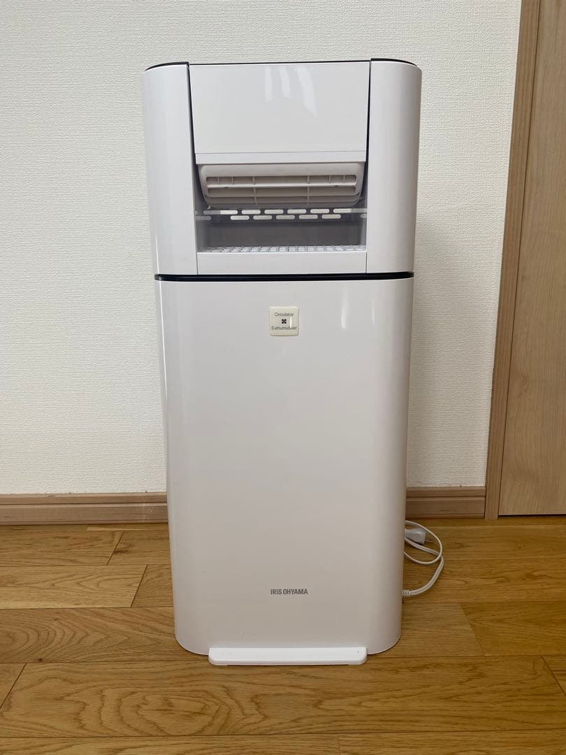 美品⭐︎アイリスオーヤマ KIJDC-L50-W サーキュレーター衣類乾燥除湿機