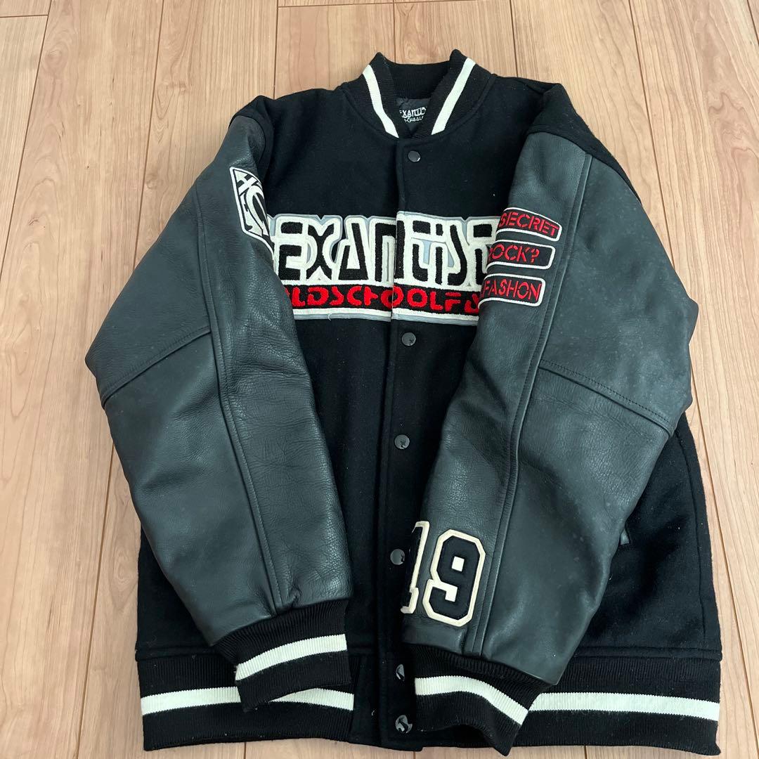 HEXANTISTYLEスタジャン L ブラック