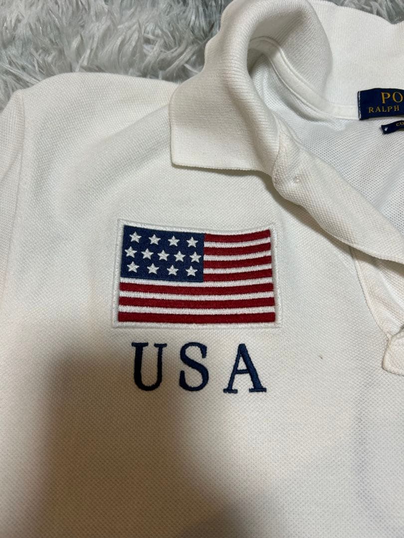 Polo Ralph Lauren ホワイト ポロシャツ M