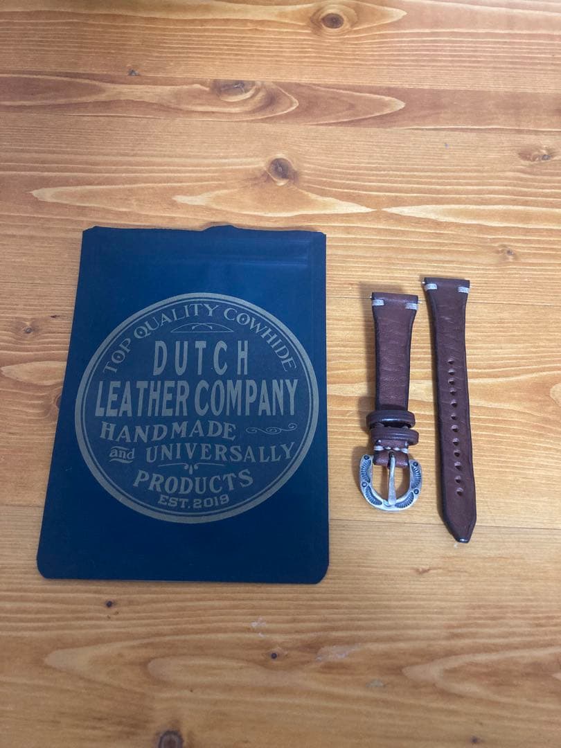Dutch Leather Company レザーウォッチベルト 19mm
