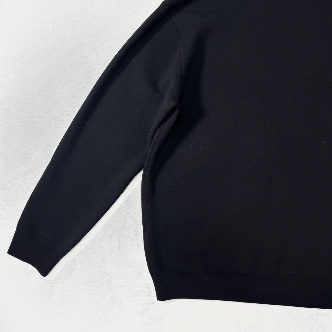 OBSIDIAN オブシディアン ハイゲージウール ニットフーディー XL 黒