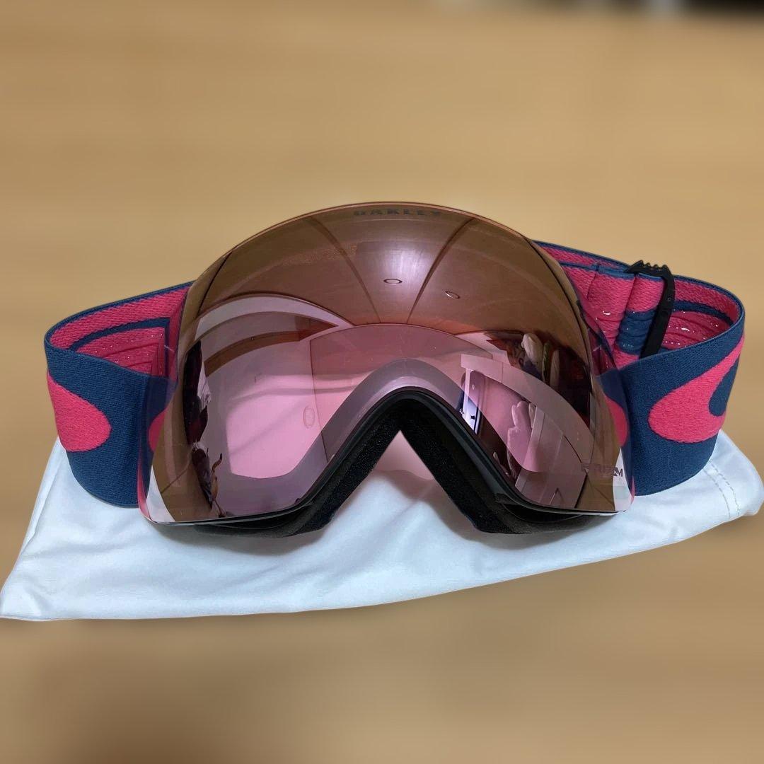 美品　オークリー OAKLEY プリズムレンズ　FLIGHT DECK ゴーグル