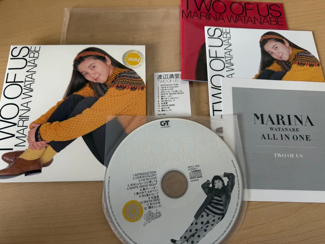 渡辺満里奈　MARINA WATANABE ALL IN ONE(4DVD付)