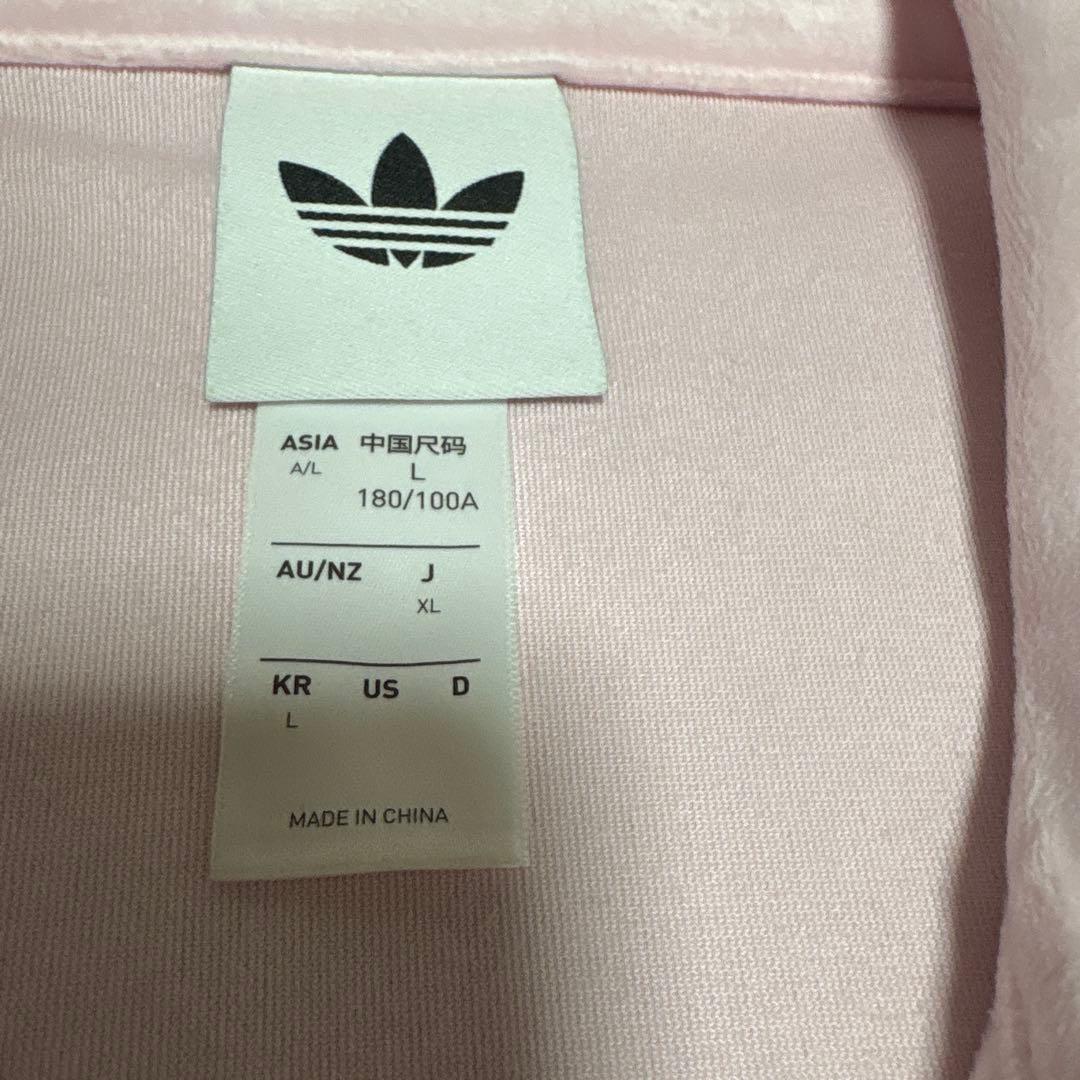 M*様 adidas ピンク ベロア トラックジャケット