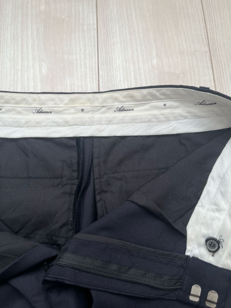 ADER 黒スーツ ジャケットとスラックス セット 上A1下A3サイズ