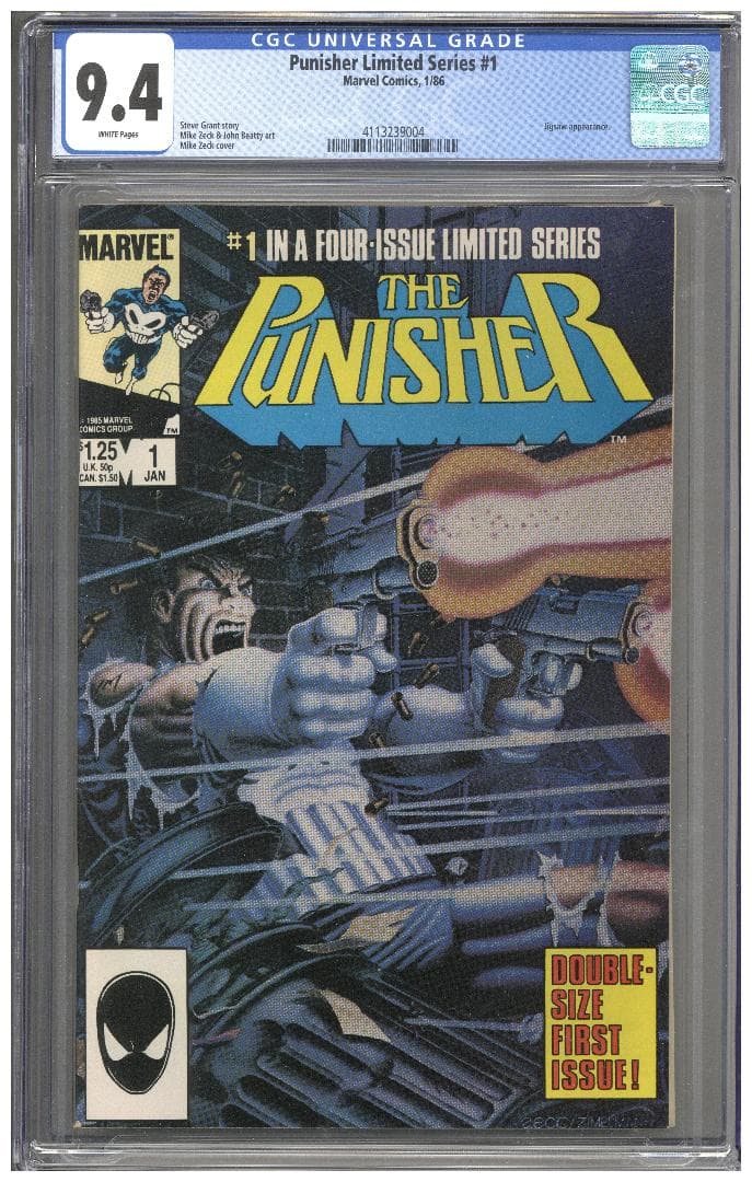 アメコミリーフ Punisher Limited Series #1 CGC