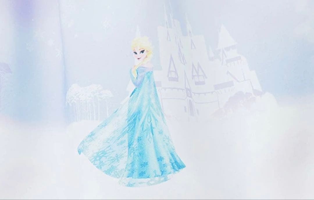 ✨極美品✨メゾピアノ アナと雪の女王 ドッキングワンピース 110 ライトブルー