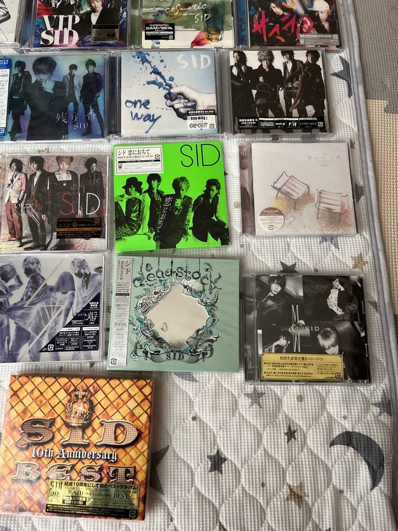 SID シド　CD まとめ売り　アルバム4枚　シングル17枚　計21枚