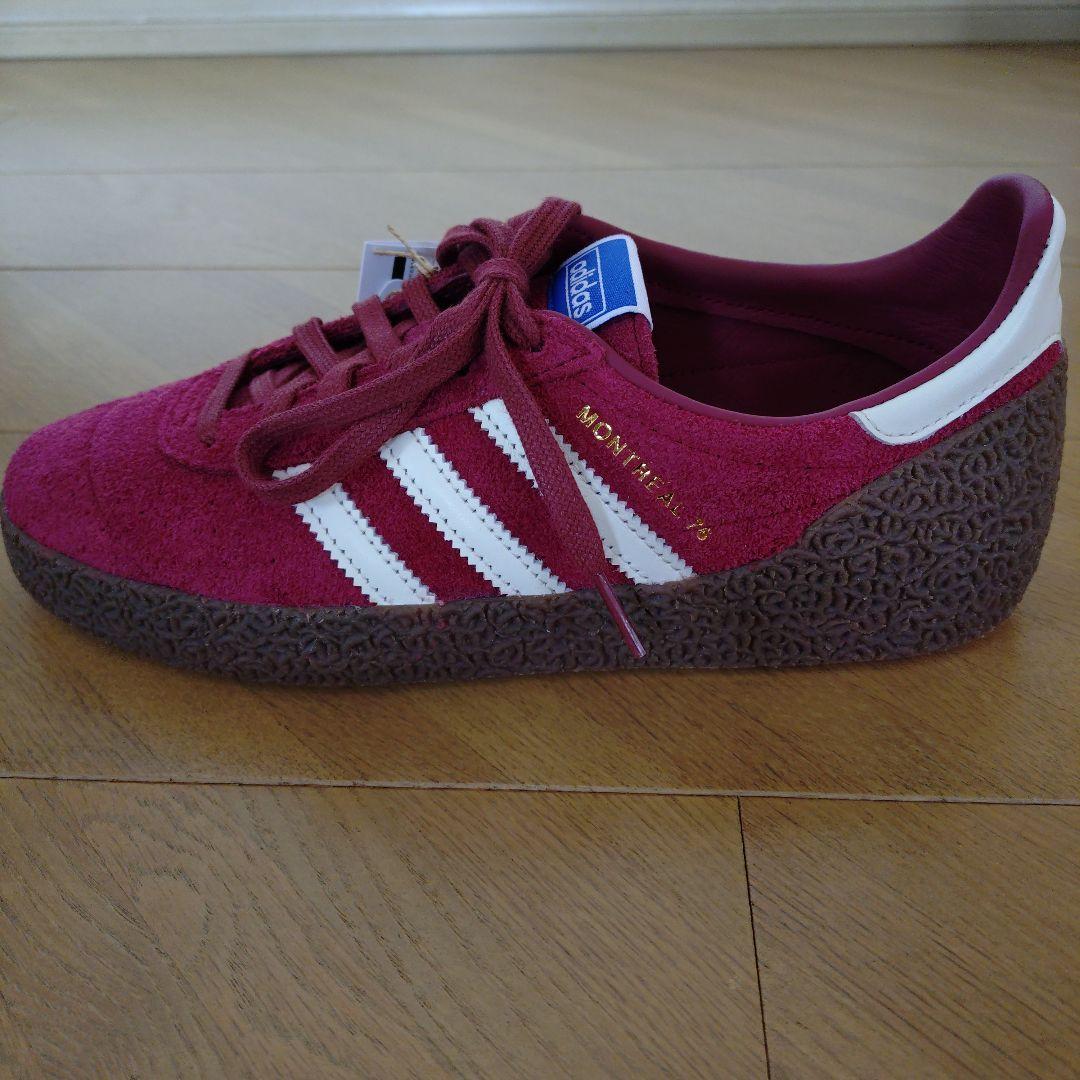 【新品】adidas Montreal 76 バーガンディ スニーカー