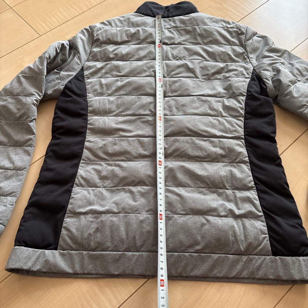 デサント　ゴルフ　中綿　ジャケット　ダウンスカート　2点セット　L グレー黒