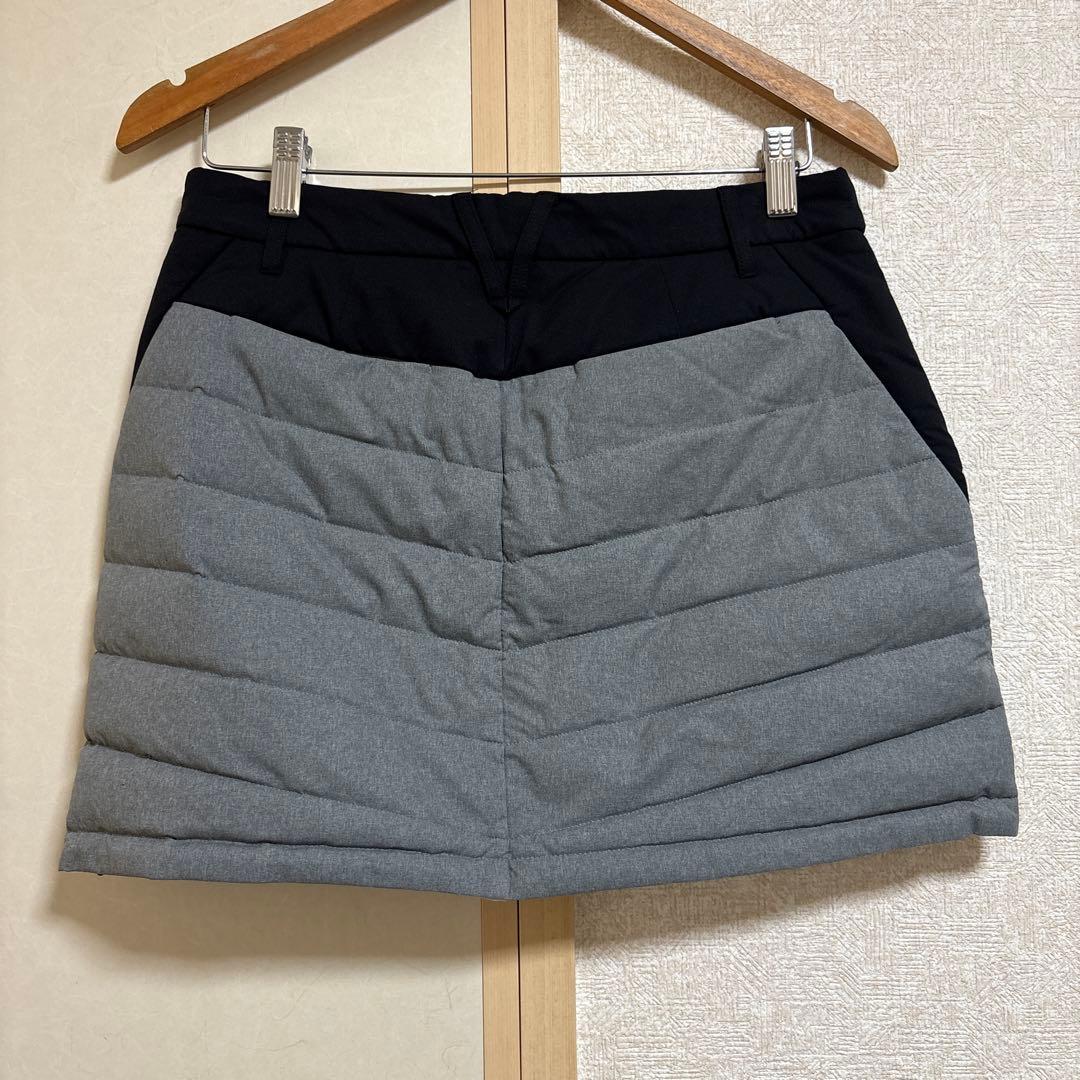 デサント　ゴルフ　中綿　ジャケット　ダウンスカート　2点セット　L グレー黒
