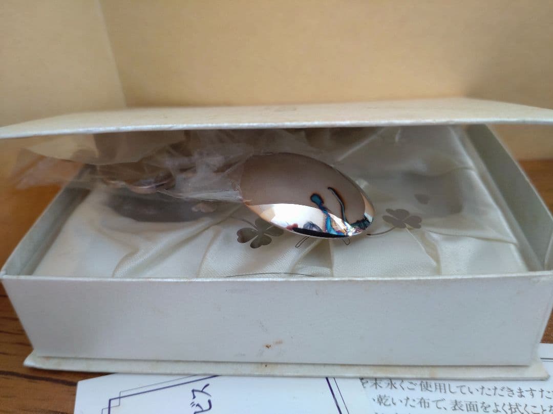 【クロさん予約済】MIKIMOTO 銀製スプーン ベビー用