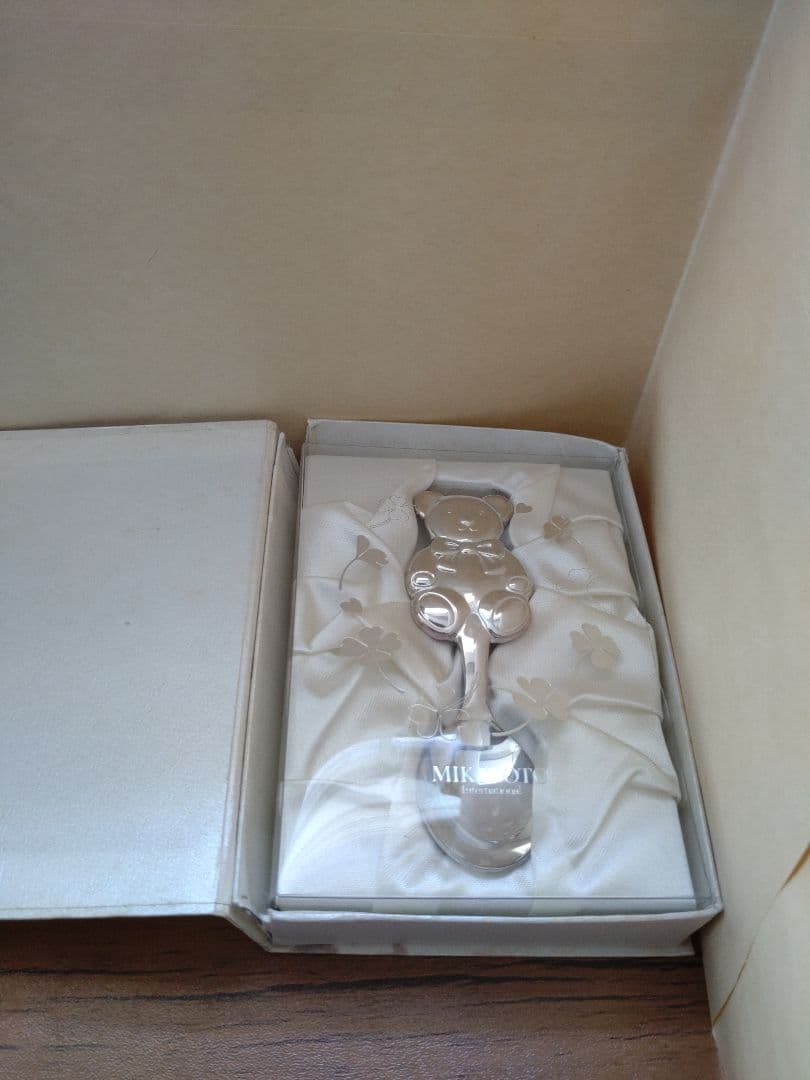 【クロさん予約済】MIKIMOTO 銀製スプーン ベビー用