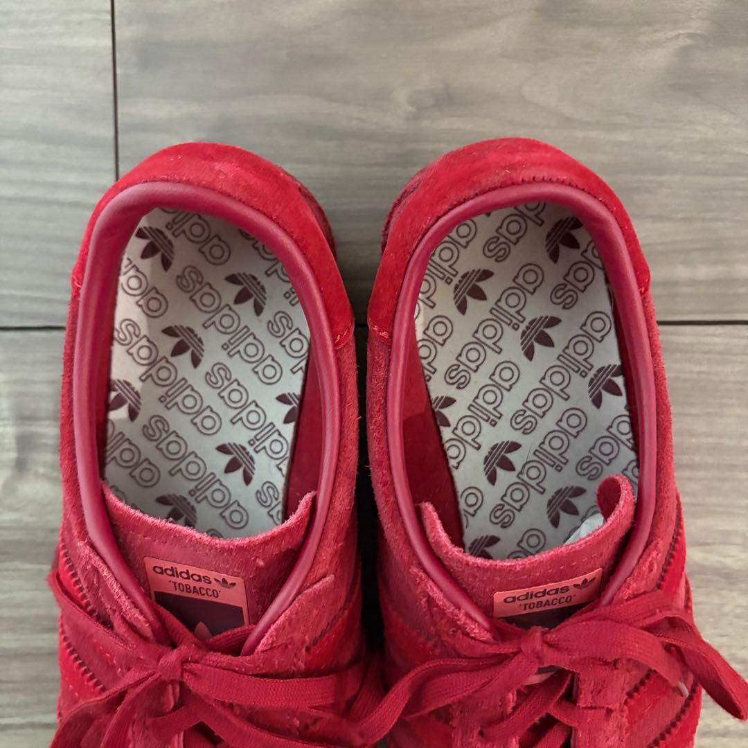 アディダス adidas TABACCO タバコ 赤 レッド24cm