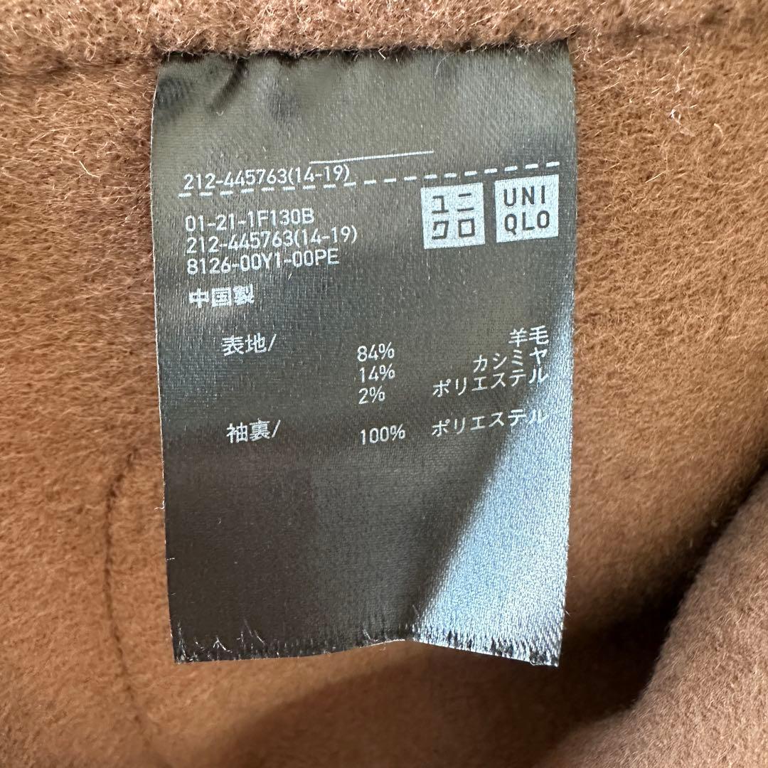 UNIQLO ＋J カシミヤブレンドノーカラーコート