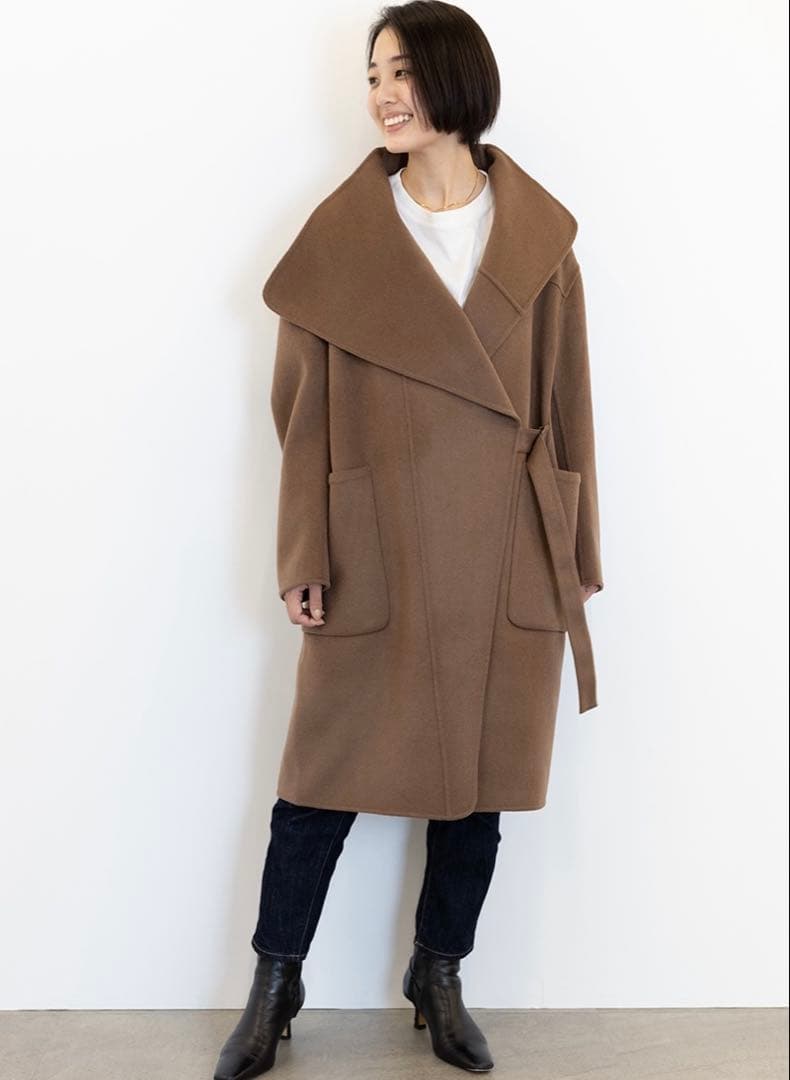 UNIQLO ＋J カシミヤブレンドノーカラーコート