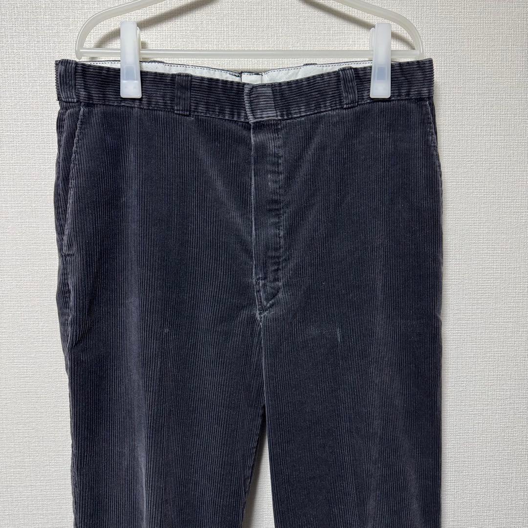 80s Dickies USA製 コーデュロイ ワークパンツ チビタグ