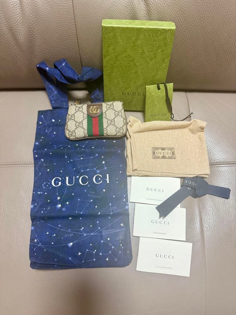 GW限定お値下げ　GUCCI GG シェリーラインキーケース